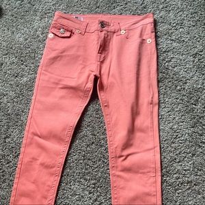 True Religion Women’s Pastel Pink Jeans